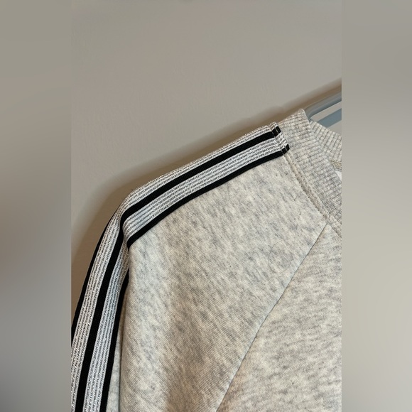 Anthropologie Maeve Sporty Stripe Crew-Neck Sweatshirt - Picture 8 of 13